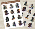 Plague Doctor Sticker Sheet