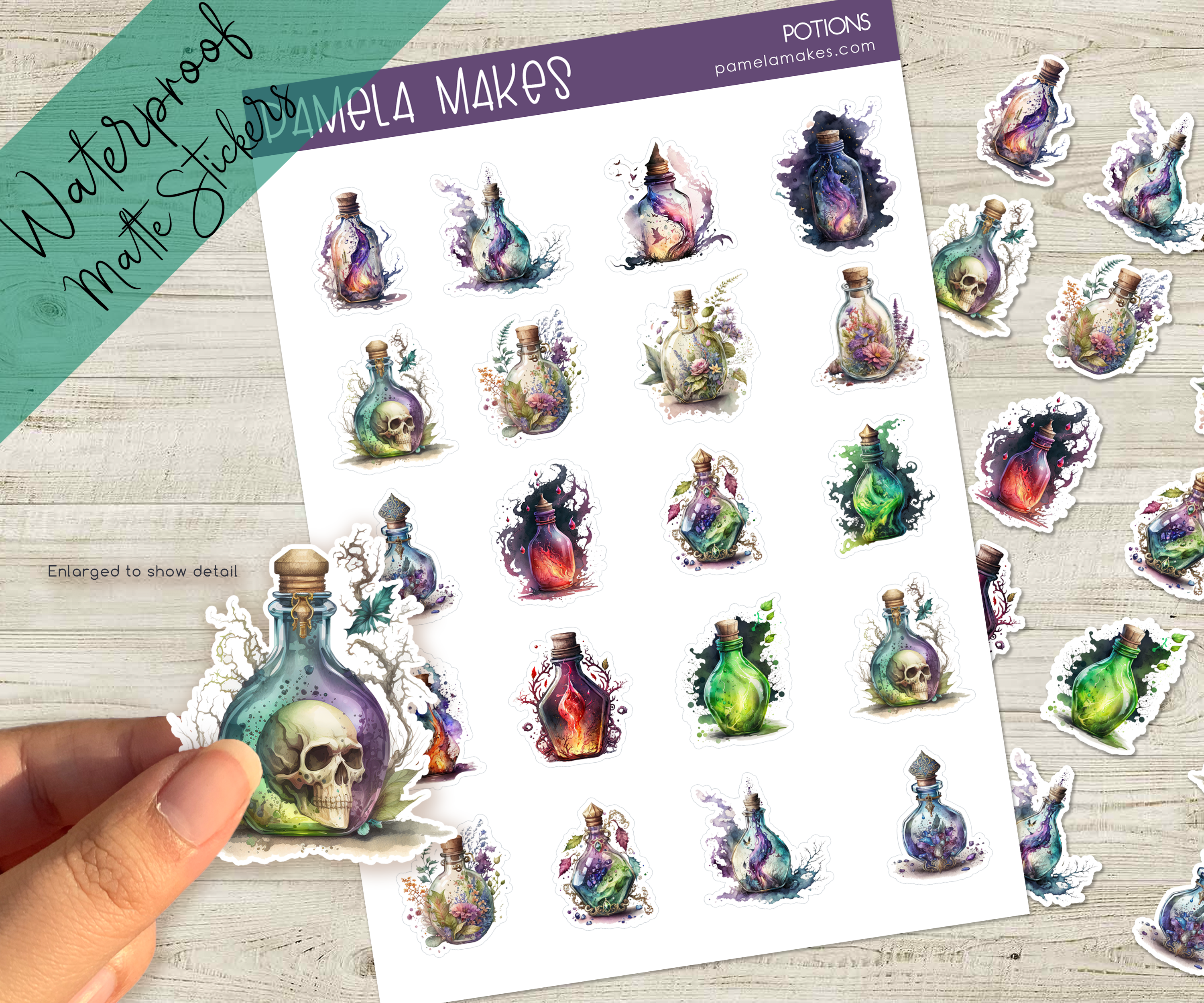 Potions Sticker Sheet