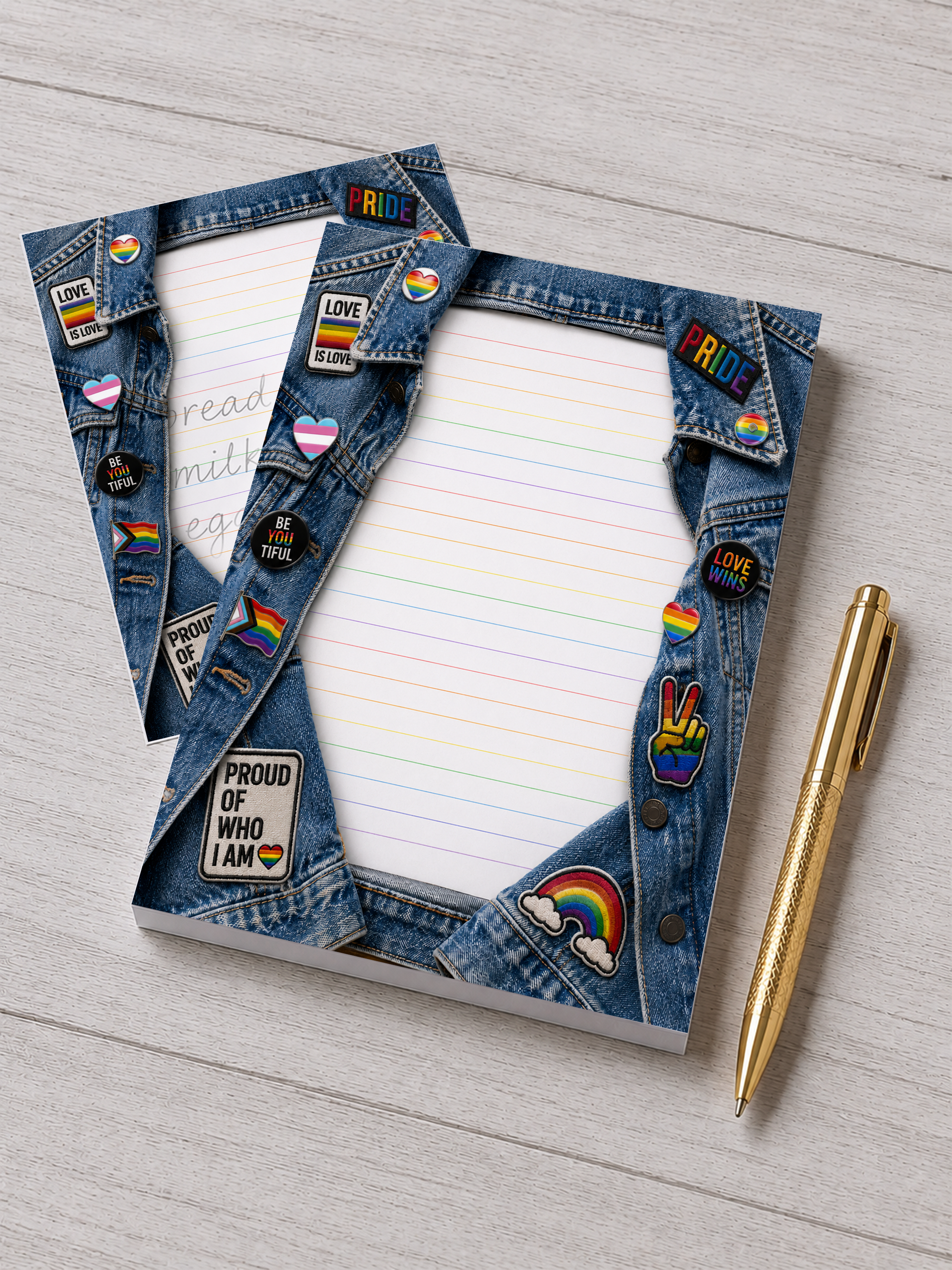 Vintage PRIDE Notepad | 5x7