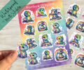 Rainbow Dragons Sticker Sheet