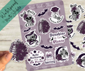 Sad Girl's Club Sticker Sheet