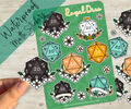 Royal Dice Sticker Sheet