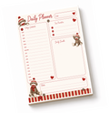 Sock Monkey Daily Planner Pad | 5x8