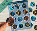Zodiac Sticker Sheet