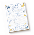 Butterflies GLP-1 Journey Planner Pad | 5x8