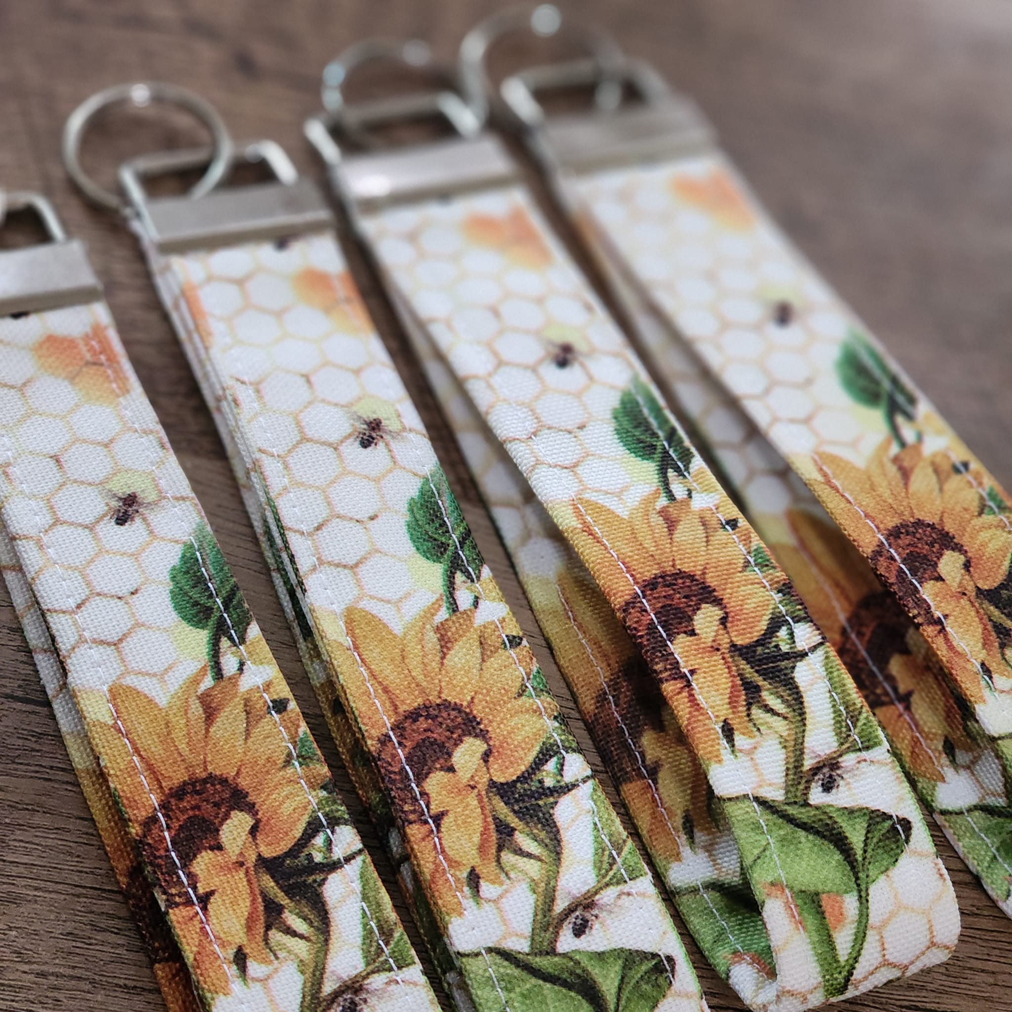 Key Fob - Sunflowers