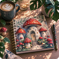 Woodland Mushroom Boutique Journal | 5x5