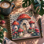 Woodland Mushroom Boutique Journal | 5x5