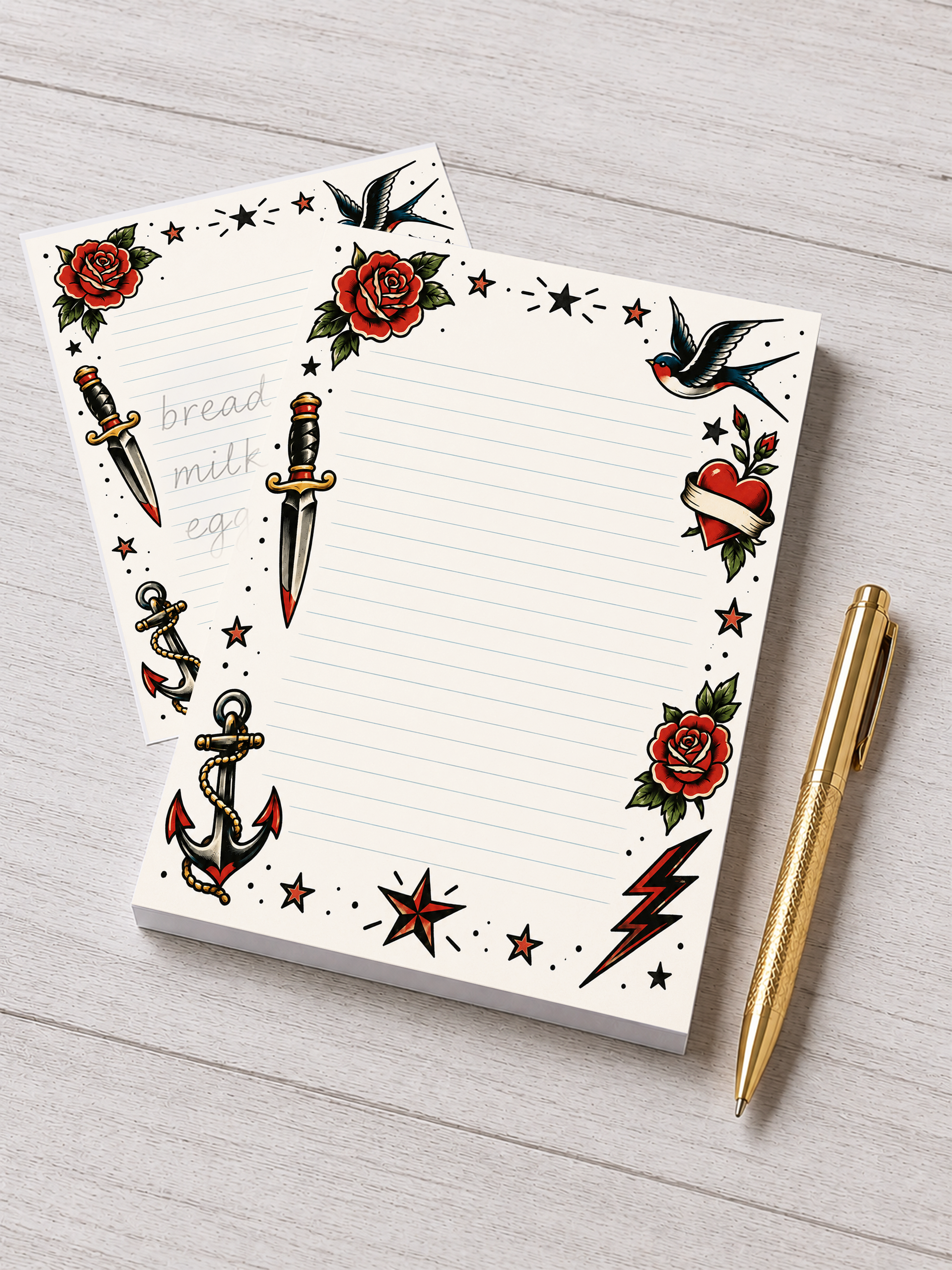 Tattoo Notepad | 5x7