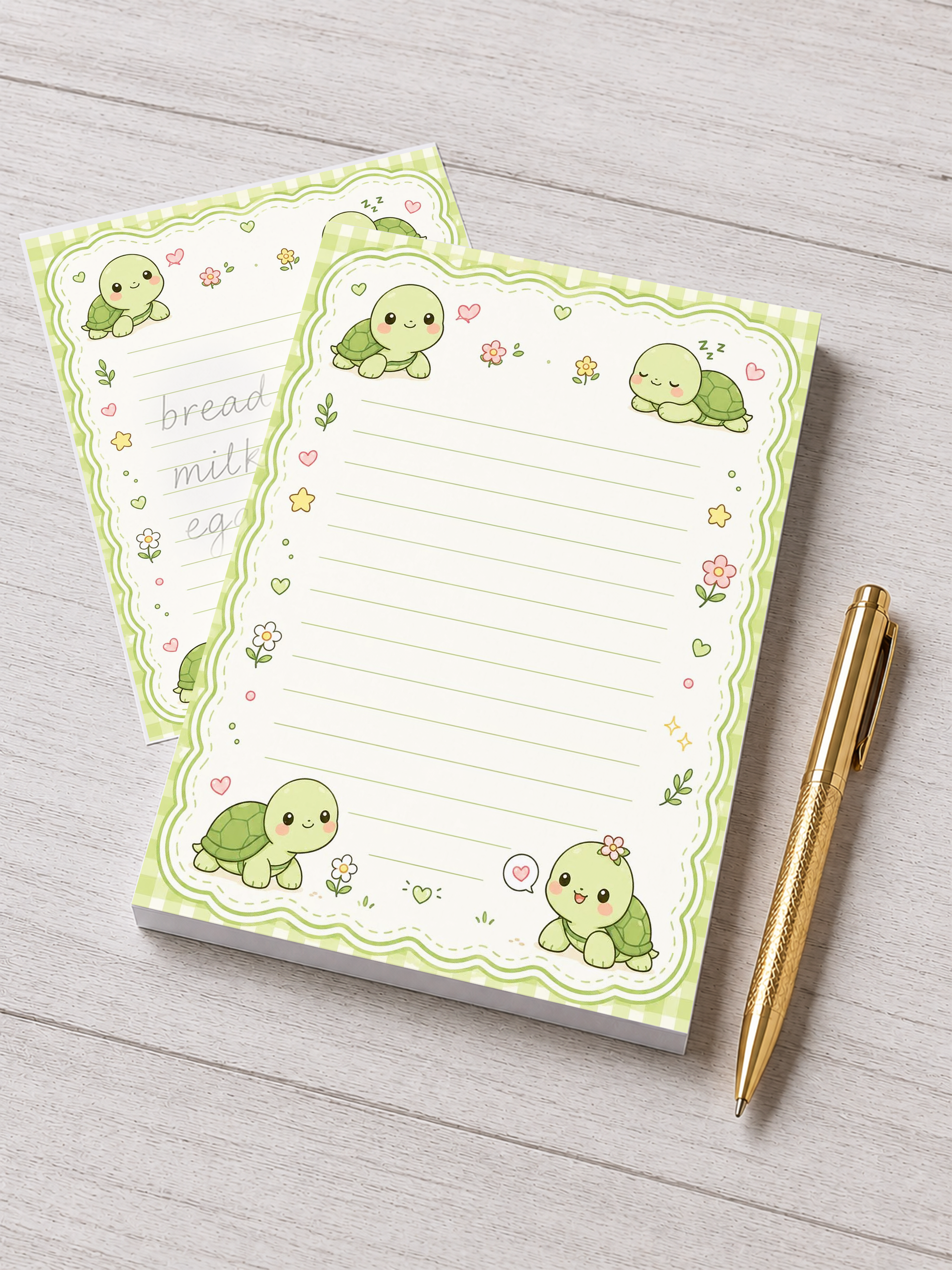 Turtles Notepad | 5x7